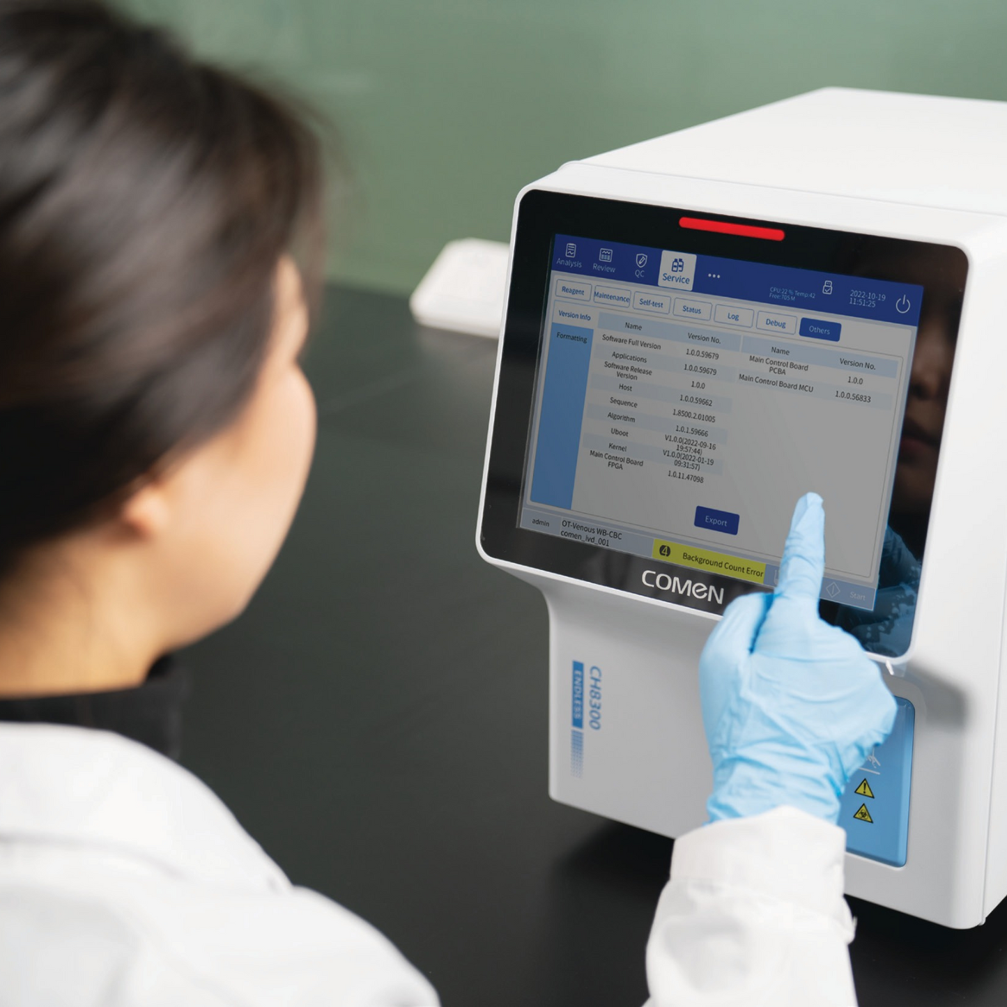 CH8300 - 3-Part Hematology Analyzer