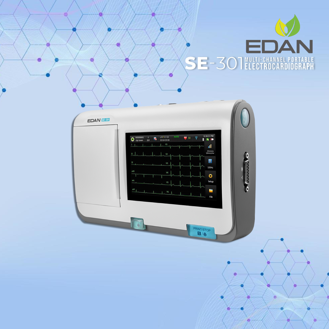 SE-301Multi-channel Portable Electrograph - EDAN