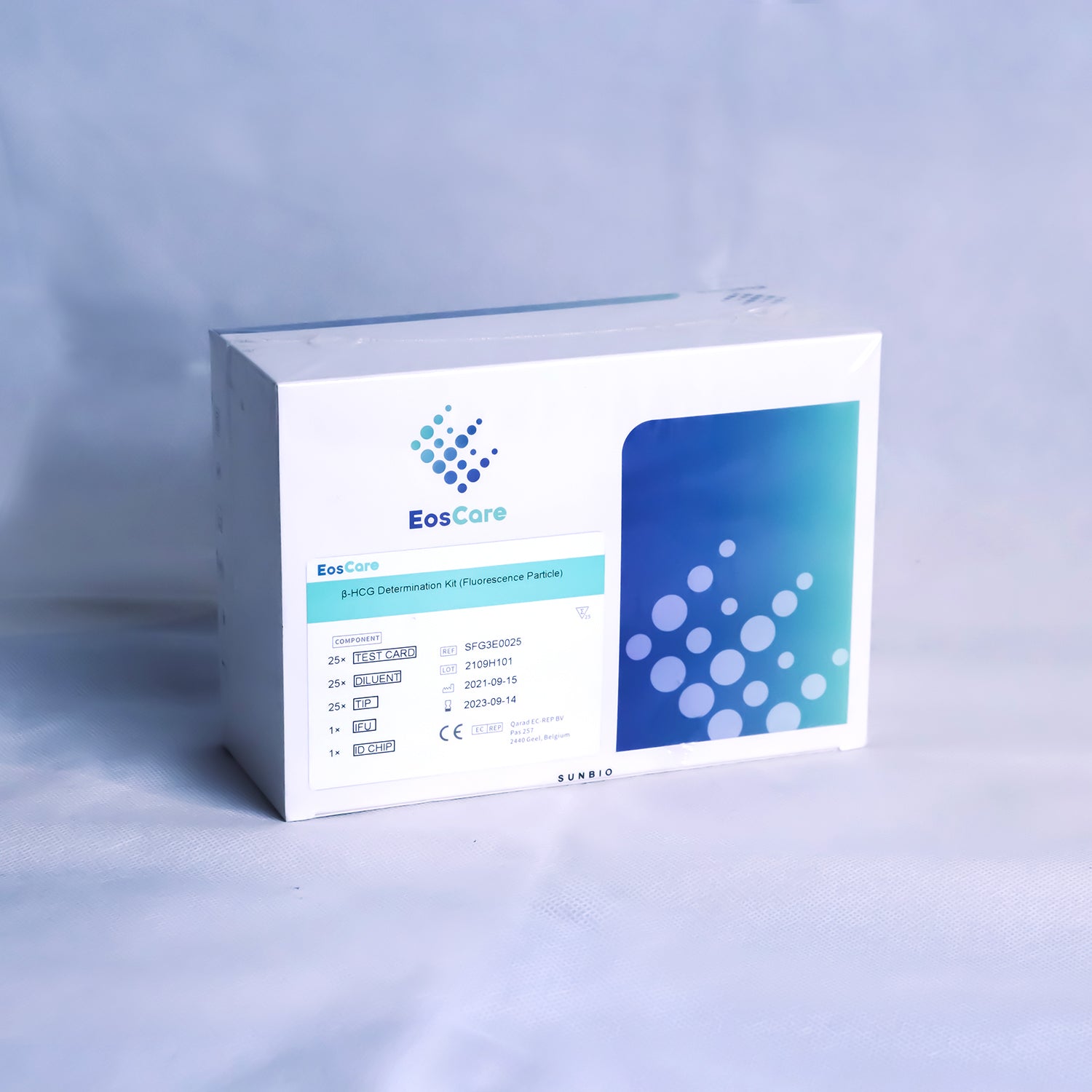 EosCare B HCG Determination Kit (Flourescence Particle)