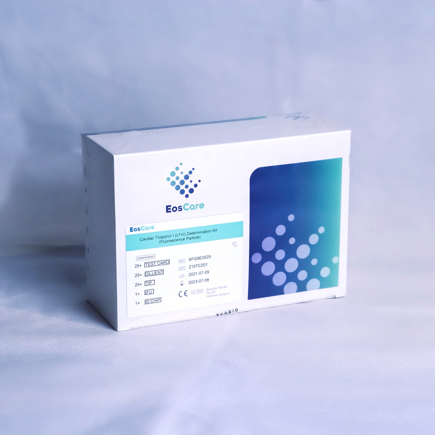 EosCare Cardiac Troponin Determination Kit (Flourescence Particle)