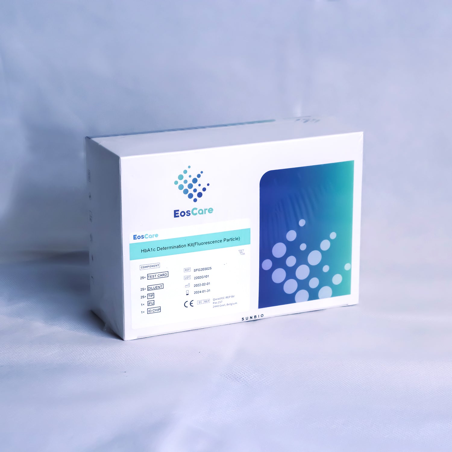 EosCare HbA1c Determination Kit (Flourescence Particle)